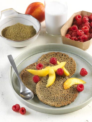 Pancakes protéinés végans Pancakes protéinés végans