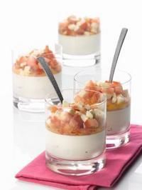 Panna Cotta à la mozzarella Panna Cotta à la mozzarella